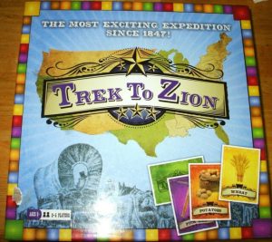 Trek to Zion board game 