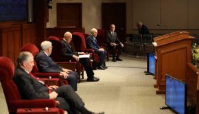 lds prophets and apostles sit at virtual general conference april 2020