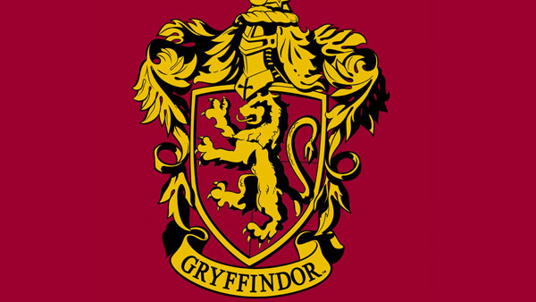 the gryffindor symbol banner hogwarts house