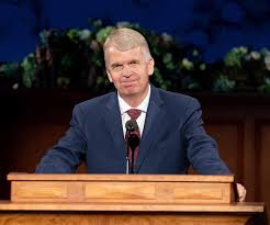 Douglas D. Holmes speaking in April 2020 General Conference