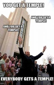 President Monson temples meme