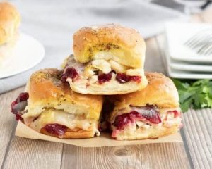 Turkey Cranberry Sliders