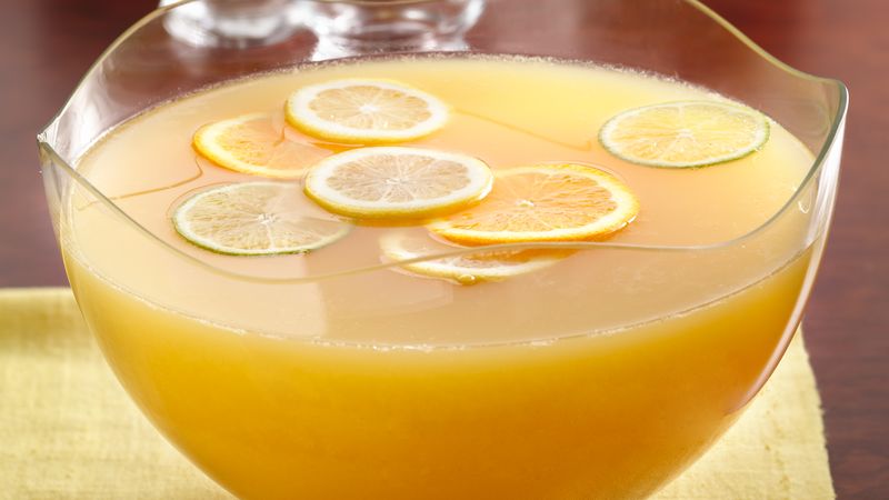 orange lemonade punch